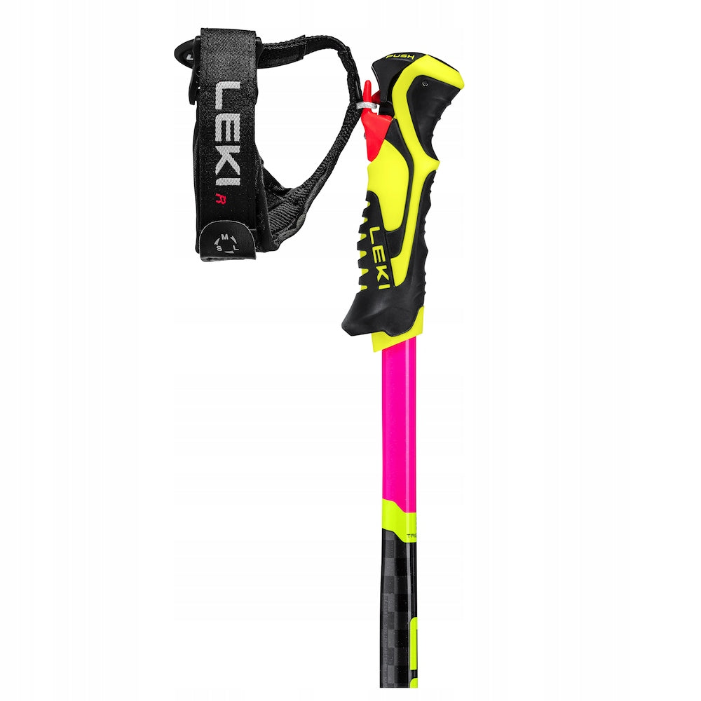 Kije narciarskie LEKI WCR Lite SL 3D różowy