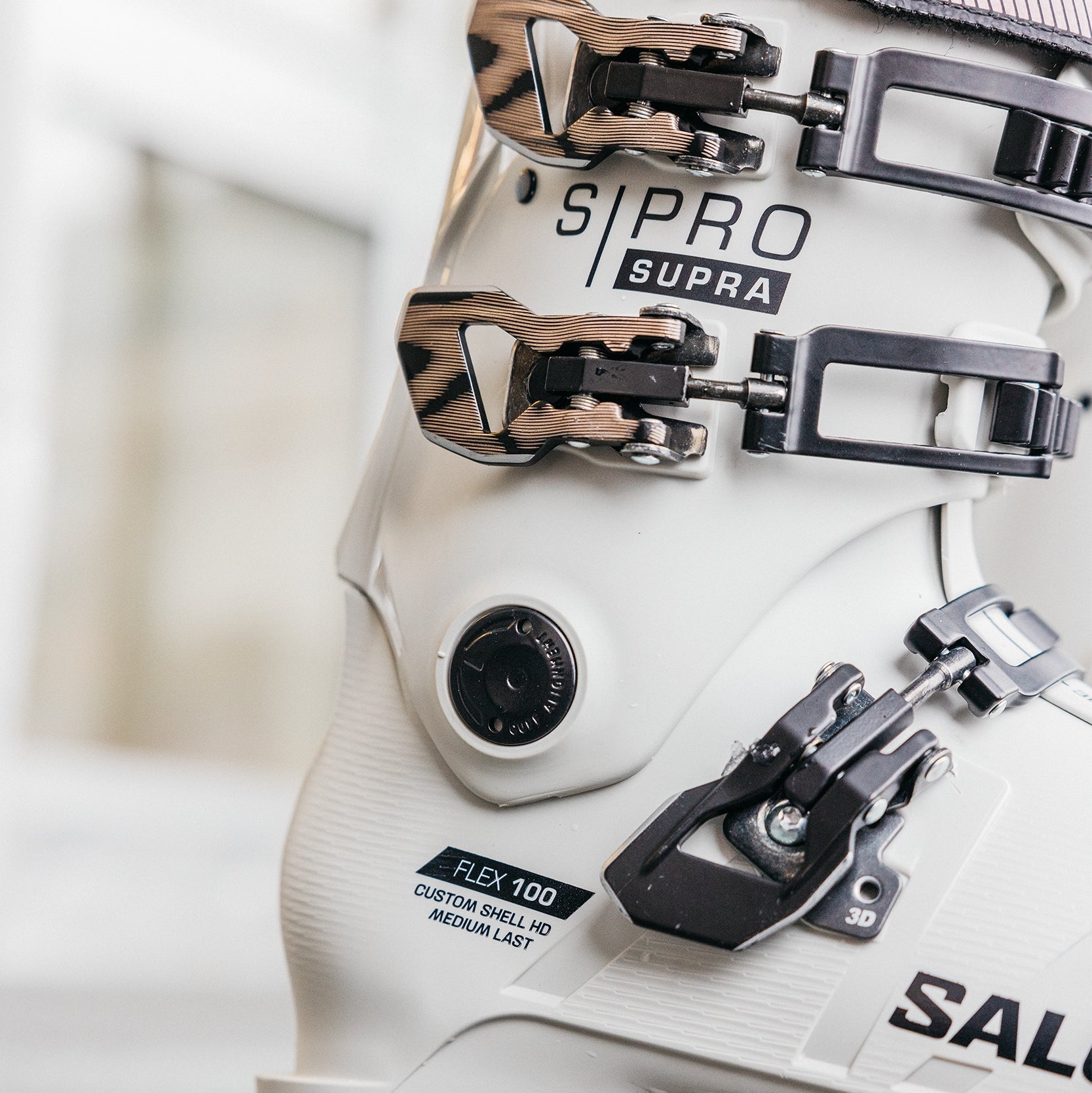 Buty narciarskie damskie SALOMON S/PRO SUPRA 100 W GW Gr Aur/Bk/Pnkg