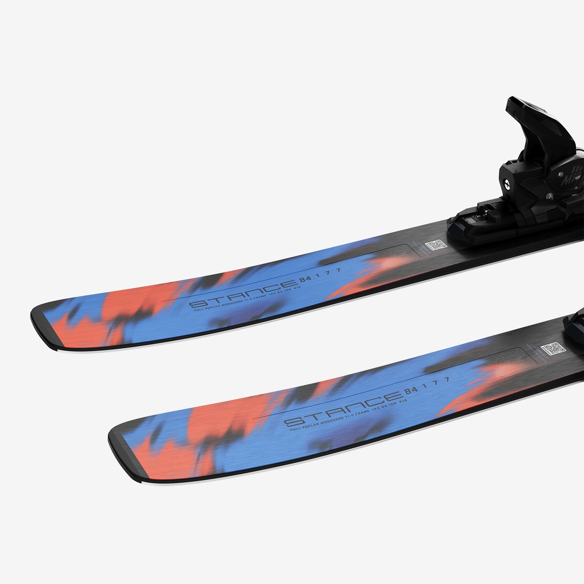 Narty z wiązaniami SALOMON E STANCE 84 + MI12 GW F90 Unisex