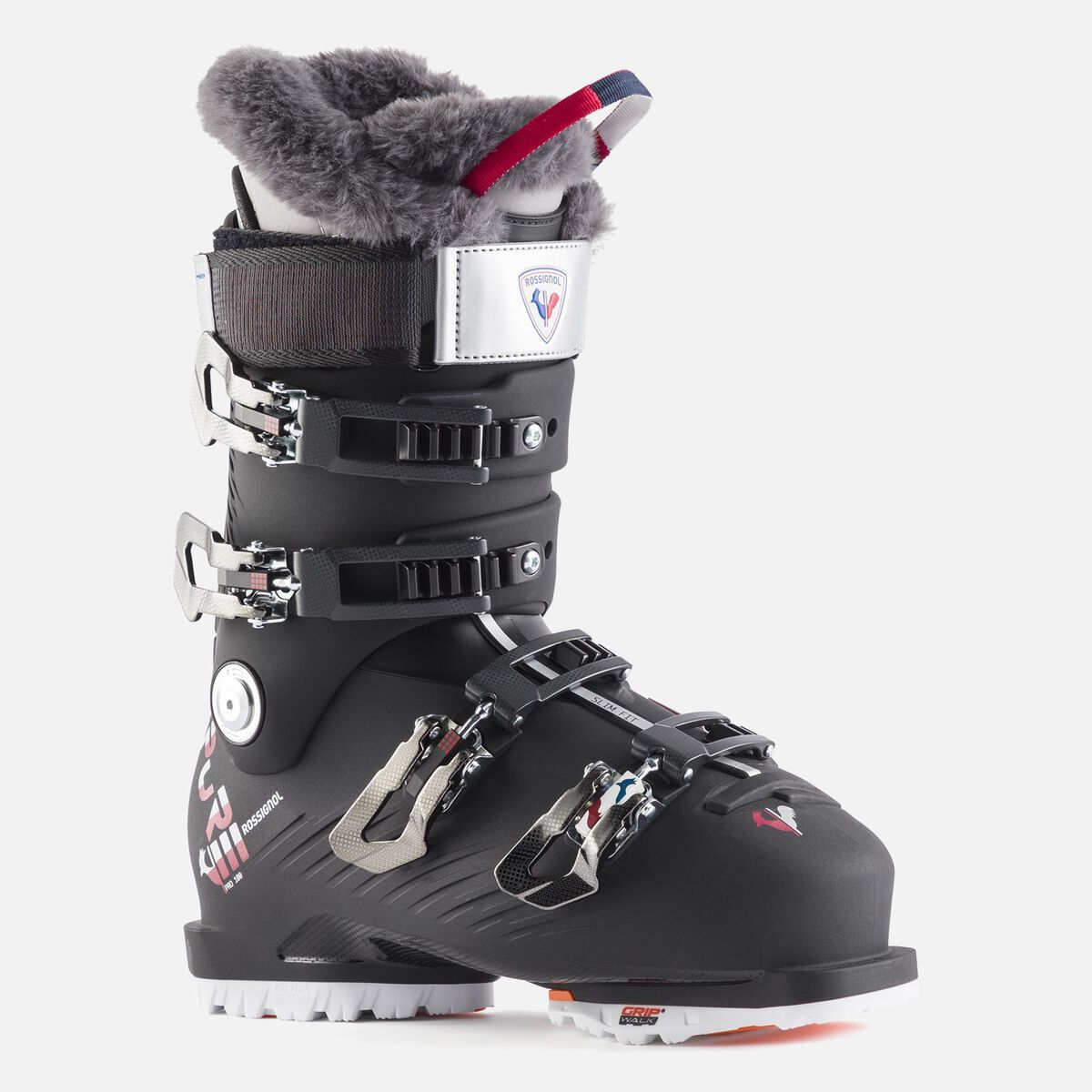 Damskie buty narciarskie Pure Pro 100 GW MTL Charcoal 255 Rossignol