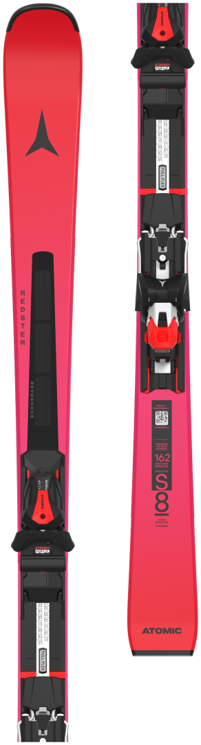 Narty z wiązaniami Atomic Redster S8 Revoshock C + I 12 GW Red Tension