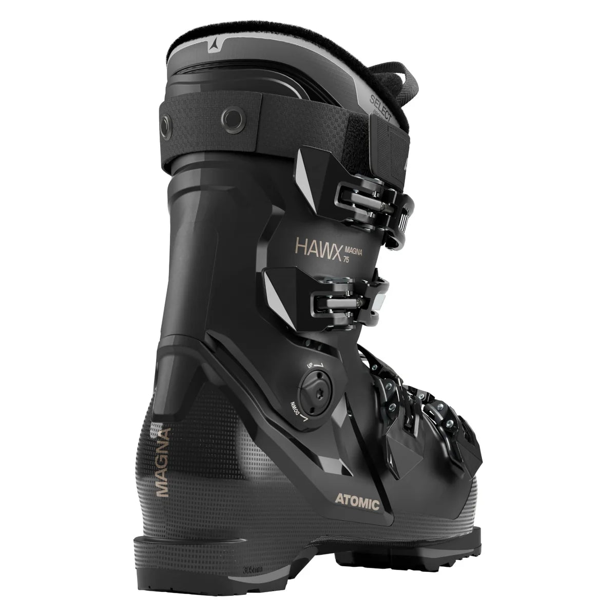 Buty narciarskie damskie Atomic Hawx Magna 75 W Black/Gold MONDO