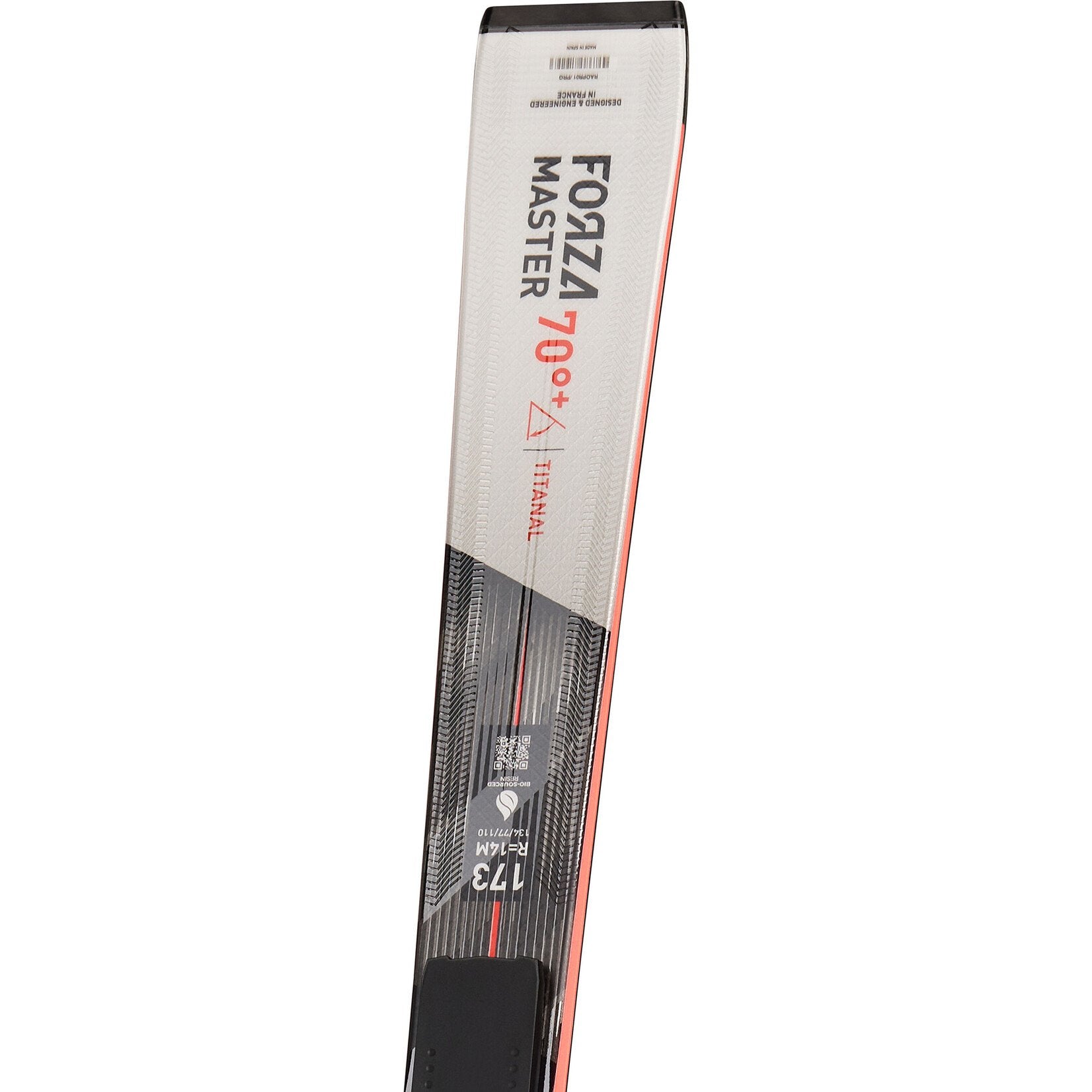 Narty zjazdowe Rossignol Forza 70' TI+ Master R22 / SPX 14 Rockerace GW Red Metal 173 cm