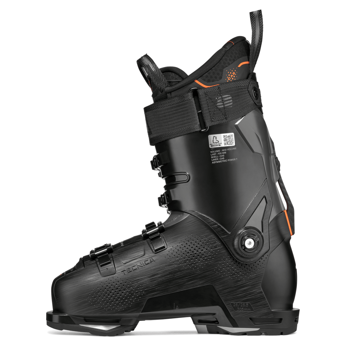 TECNICA Mach1 MV 120 TD GW, black/orange, 26/27