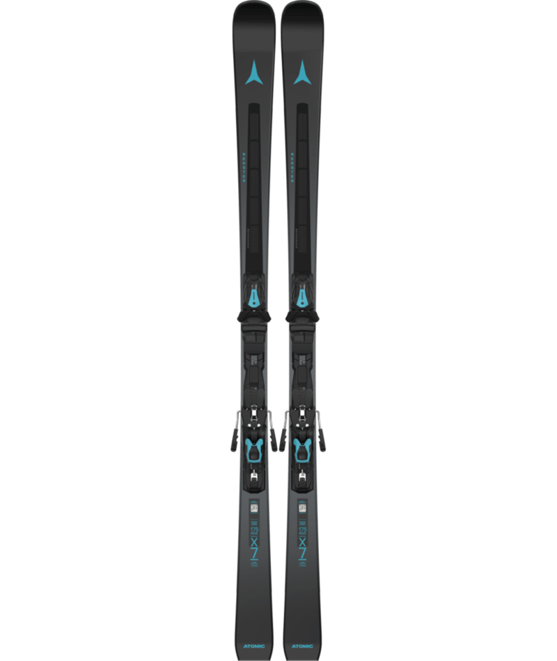 Narty Atomic Redster X7 Revoshock C + Mi 12 GW Black/Teal