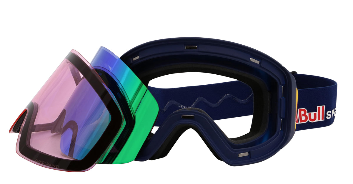 RED BULL SPECT JAMM-07GR3, blue/brown with green mirror, 26/27, UNI