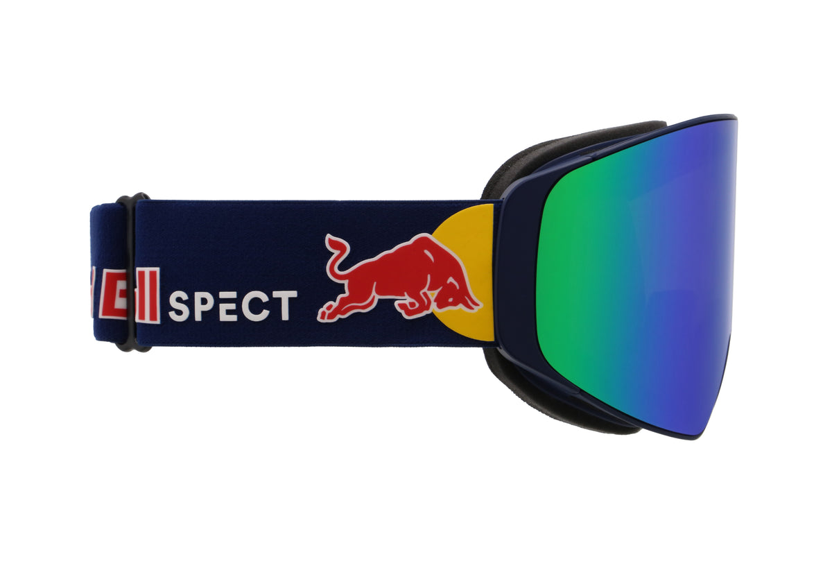 RED BULL SPECT JAMM-07GR3, blue/brown with green mirror, 26/27, UNI