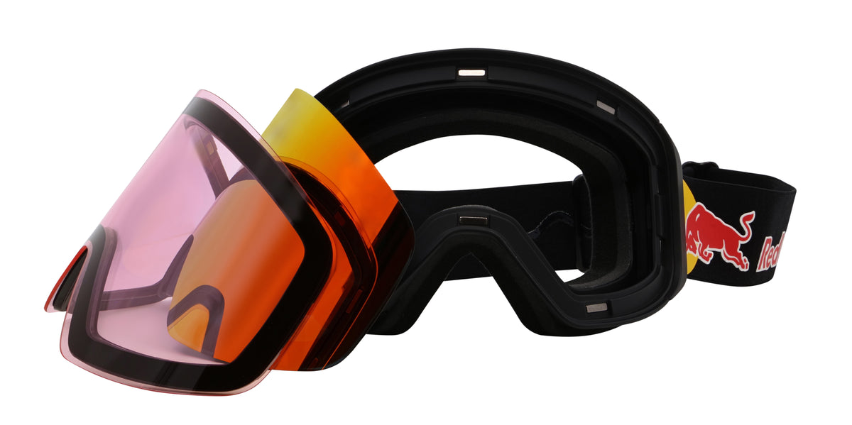 RED BULL SPECT JAMM-08RE2, black/orange with red mirror, 26/27, UNI