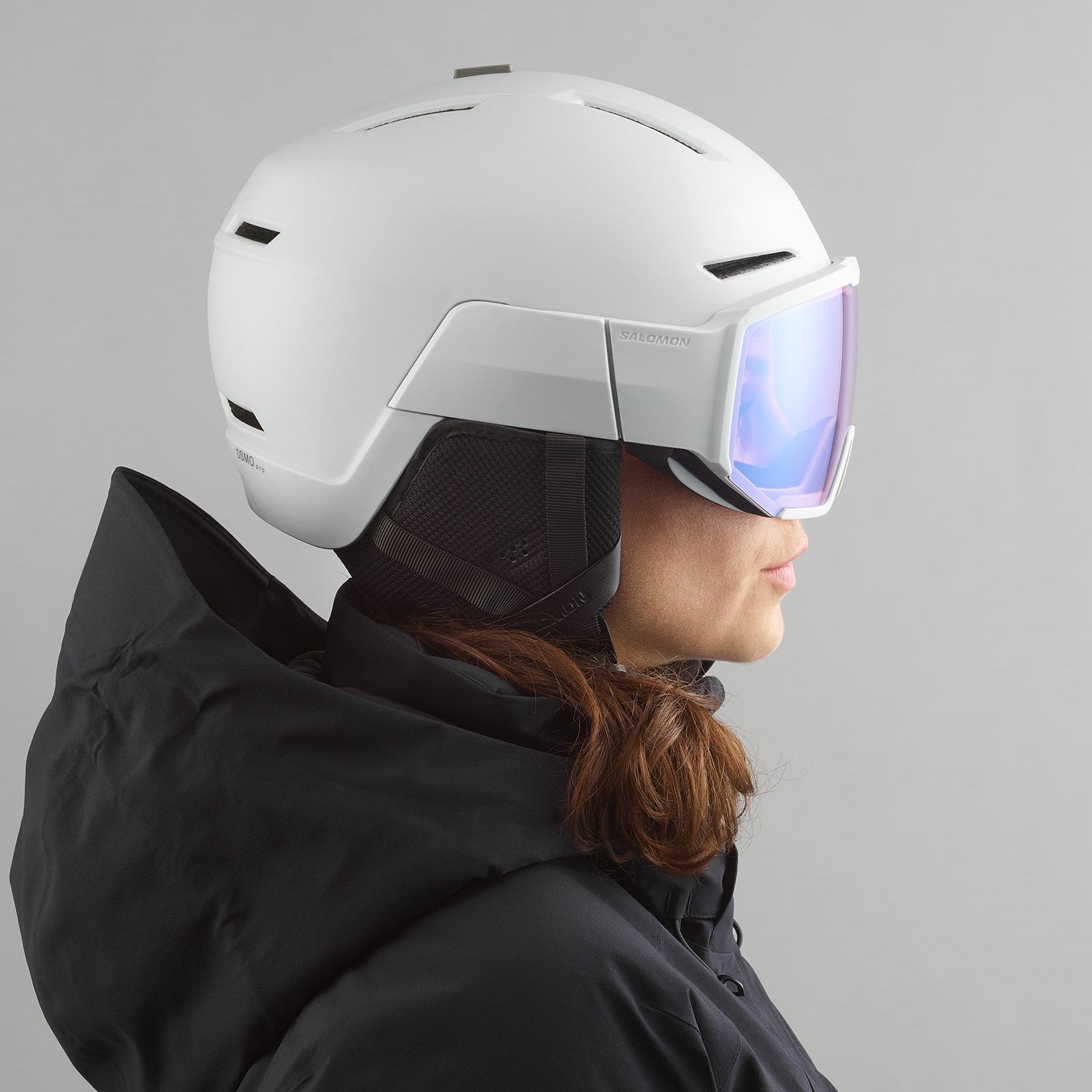 Kask narciarski Salomon Osmo Pro Sigma Photo White/SB M