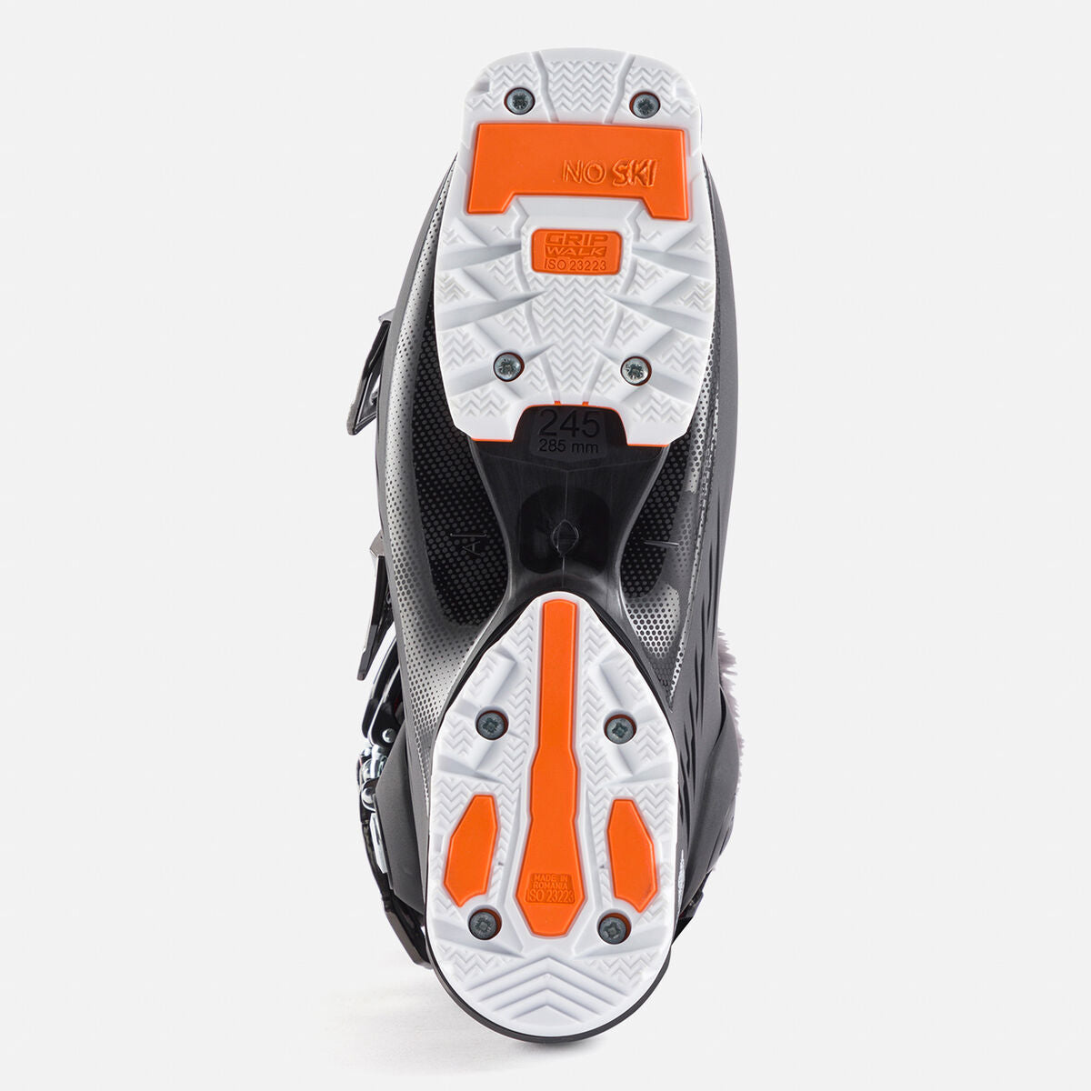 Damskie buty narciarskie Pure Pro 100 GW MTL Charcoal 255 Rossignol