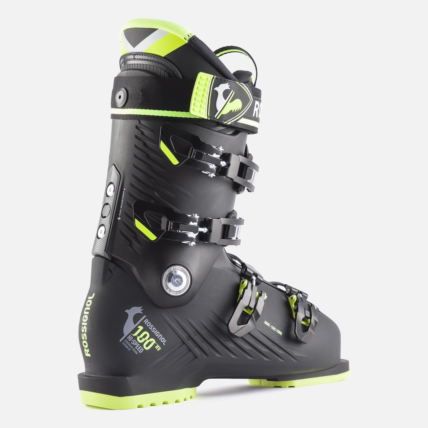 Męskie buty narciarskie Rossignol HI-SPEED 100 HV - czarno-żółte