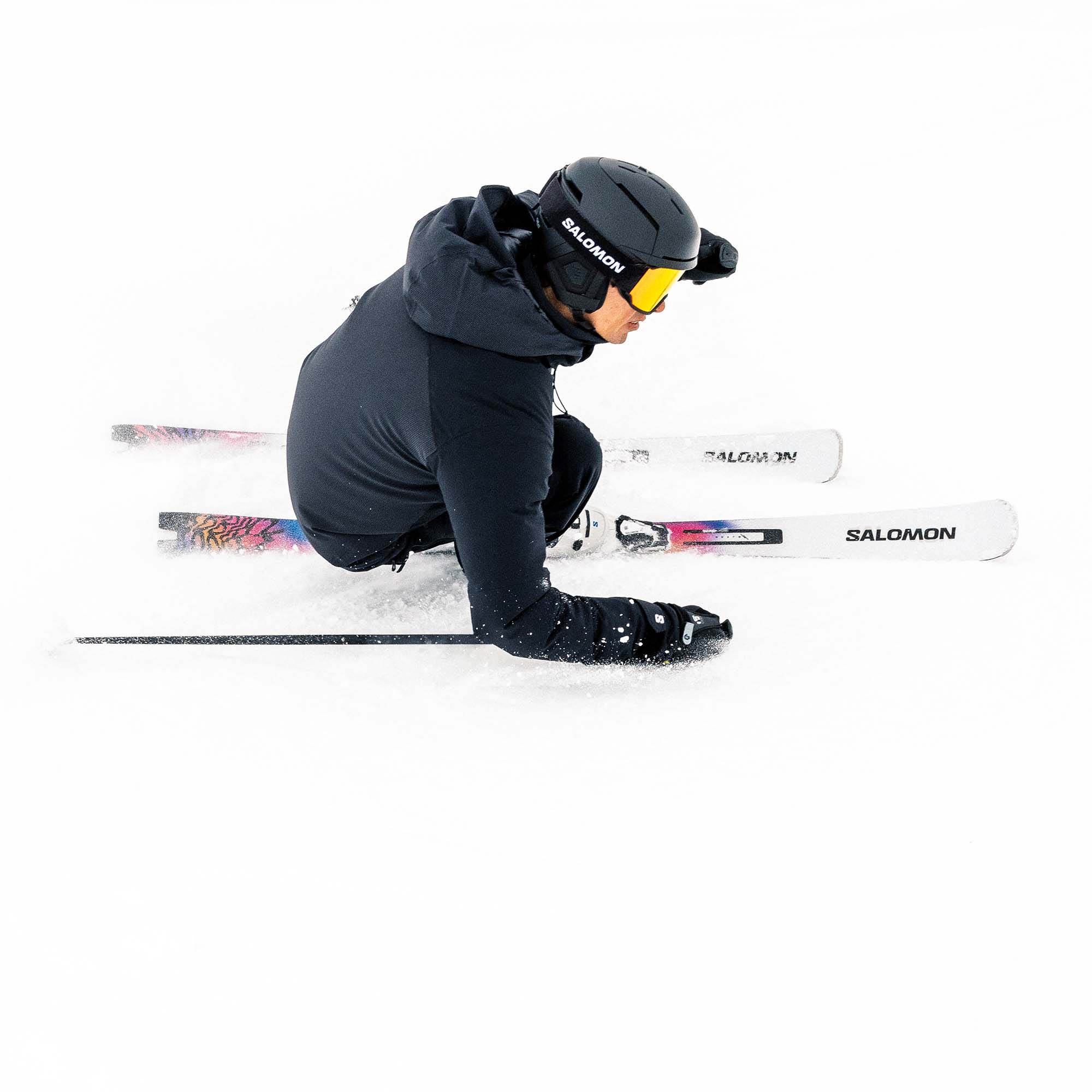 Narty z wiązaniami Salomon E Addikt Pro 66 + MI12 GW Unisex