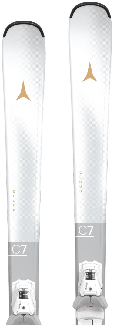 Narty z wiązaniami Atomic Cloud C7 White + M 10 GW