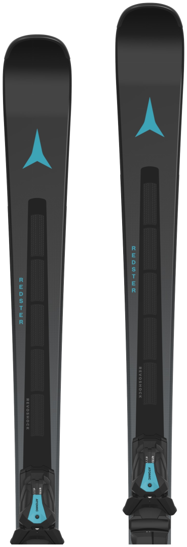 Narty Atomic Redster X7 Revoshock C + Mi 12 GW Black/Teal