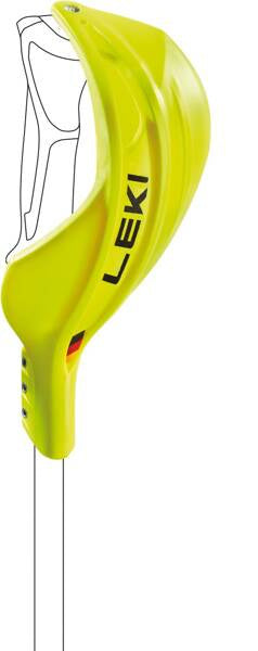 Ochraniacz na kijki garda LEKI Gate Guard Closed Worldcup Neon